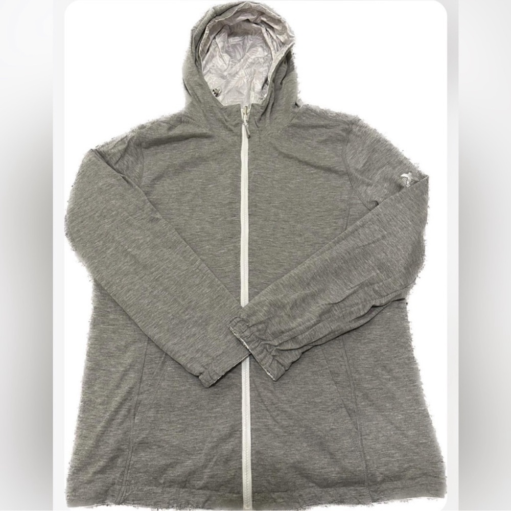 Zeroxposur Gray Palms Reversible Jacket~Size L - Picture 7 of 11